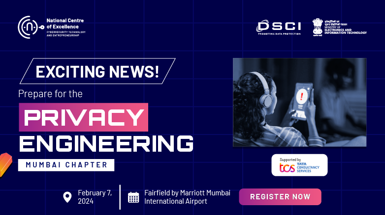 #PrivacyEngineeringSummit - Mumbai Chapter supported by @TCS